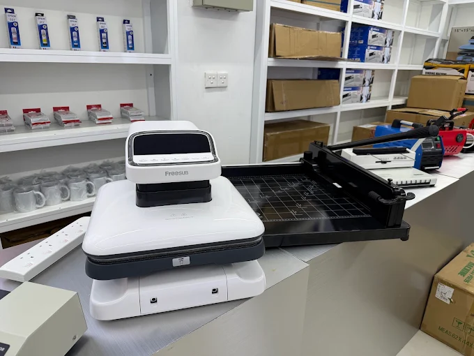Sublimation heat press equipment at LYCO Print Solutions